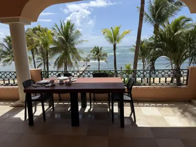 Departamento frente al mar en puerto aventuras, riviera may