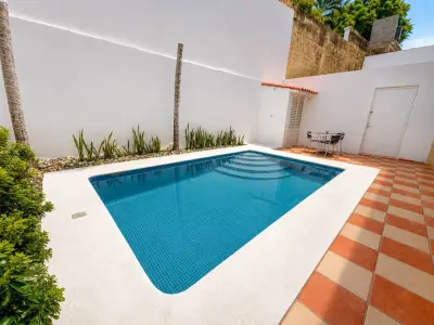 Casa en venta con alberca, jacuzzi en boca del rio !!!!