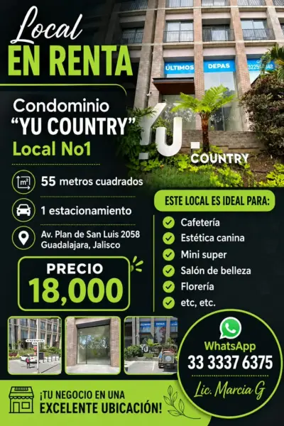 Local condominio coutry club