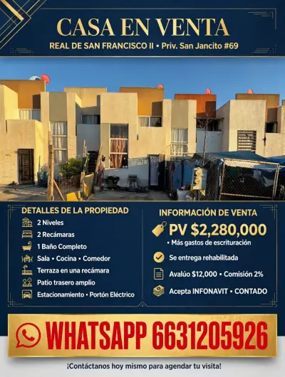 Venta real de san francisco ii
