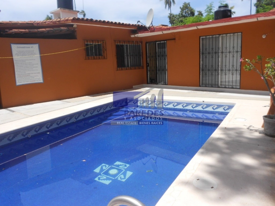 Casa privada de 3 recamaras en Campo de Golf Ixtapa A05