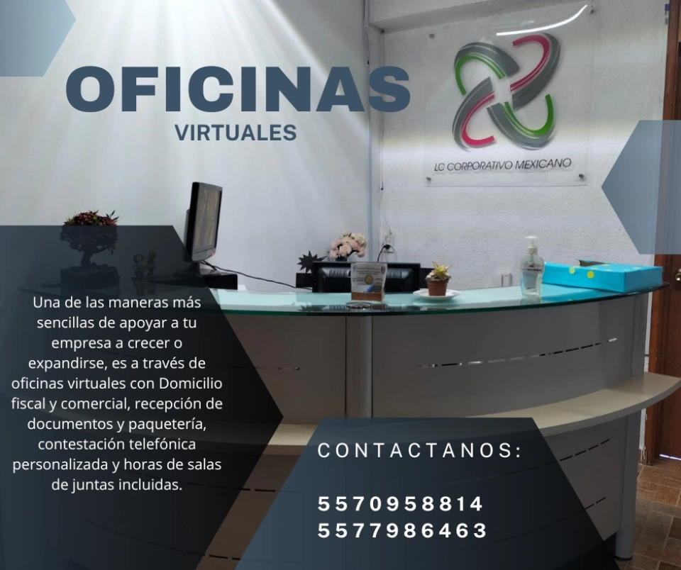 OFICINAS VIRTUALES A BUEN PRECIO CON PAQUETES ECONOMICOS