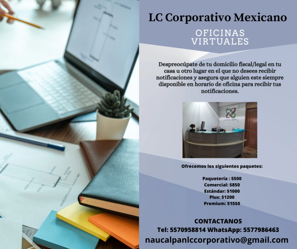 OFICINAS VIRTUALES LE OFRECE LC PAQUETES PRACTICOS 