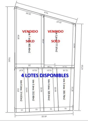 Terreno En Venta San José Kuché 4 Lotes Disponibles 