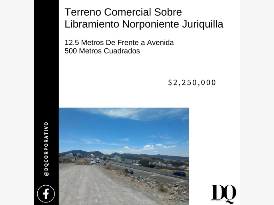 ¡ Excelente Oportunidad ! Lote Comercial Juriquilla