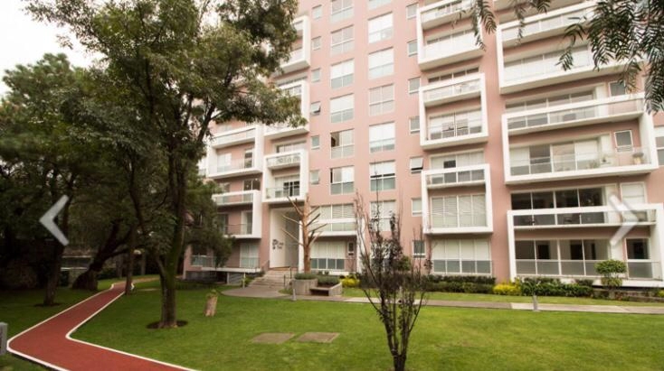 hermoso departamento en renta en bosques de tepepan