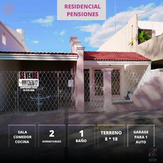 GRAN OPORTUNIDAD DE CASA EN RESIDENCIAL PENSIONES MERIDA YUC en Mérida -  Portal Inmuebles y mas propiedades en Mexico