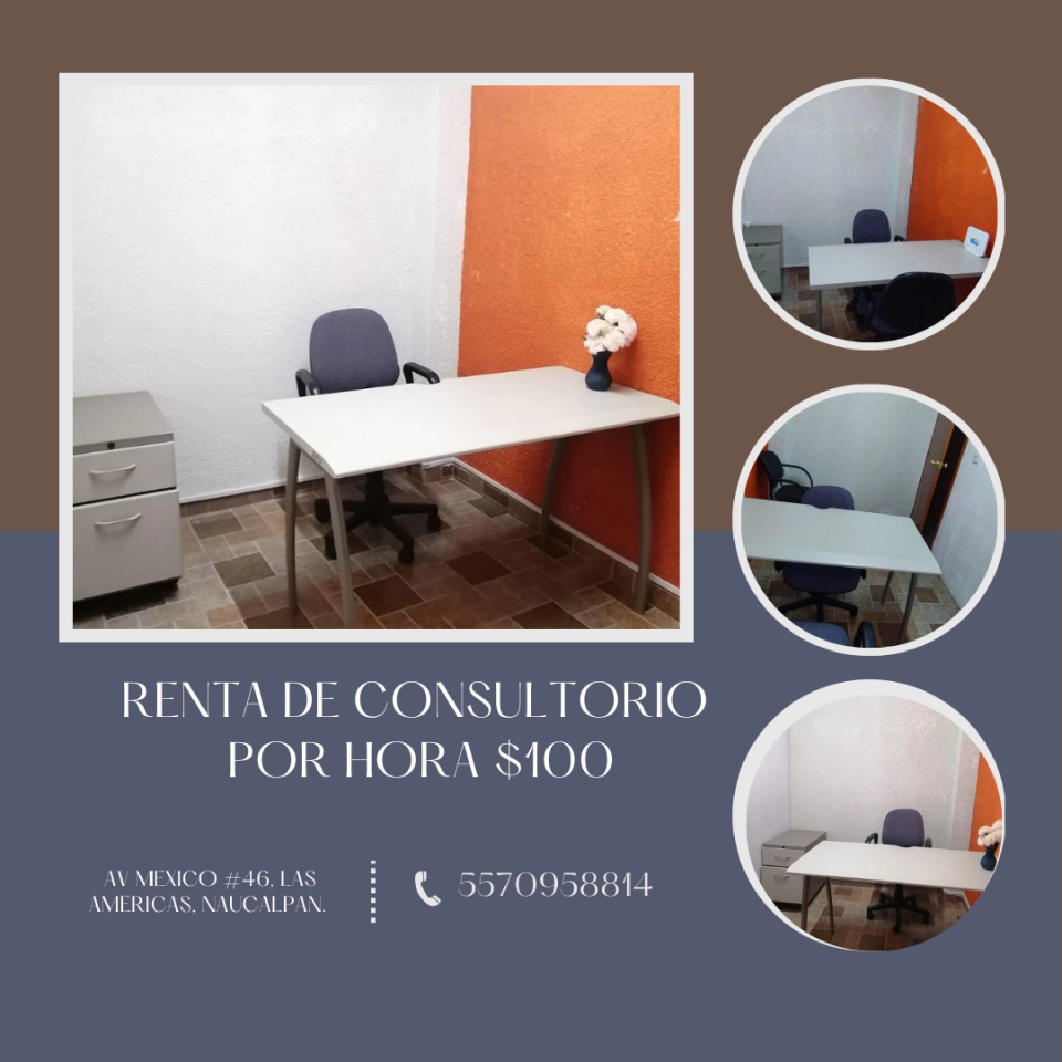 CONTAMOS CON OFICINAS O CONSULTORIOS EN RENTA EN NAUCALPAN