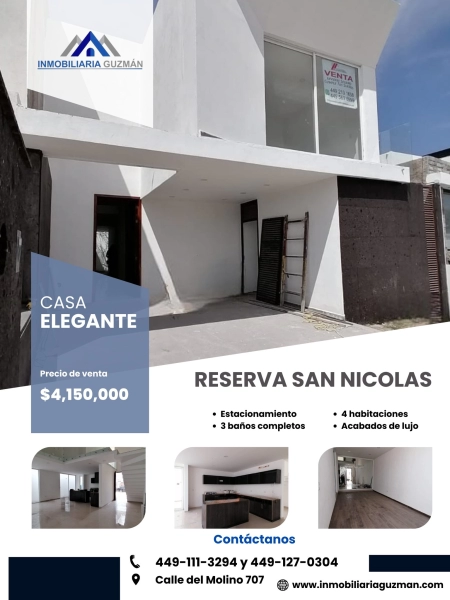 Casa en venta Reserva San Nicolas
