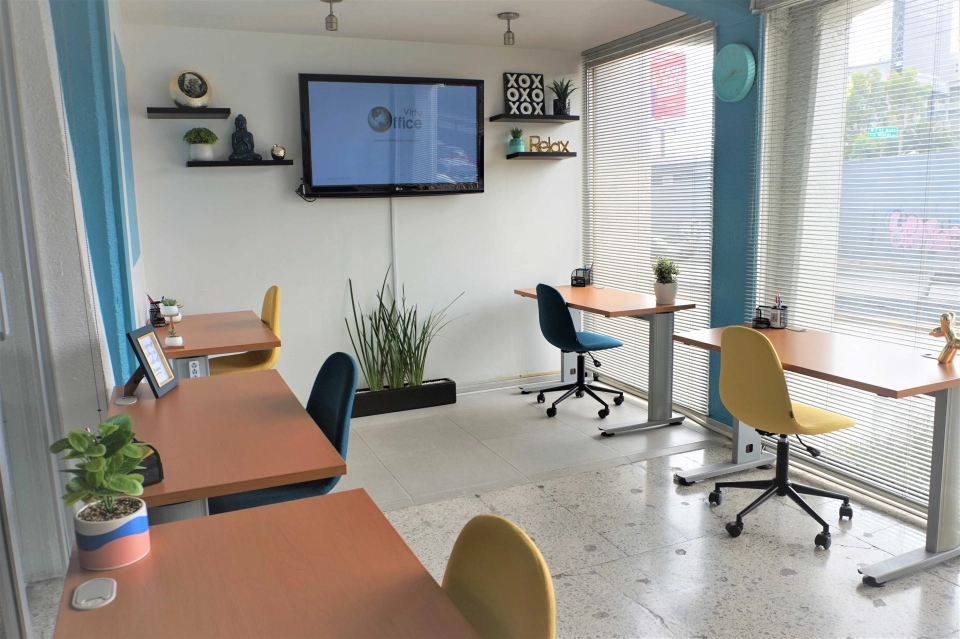 Renta tu espacio de trabajo Coworking