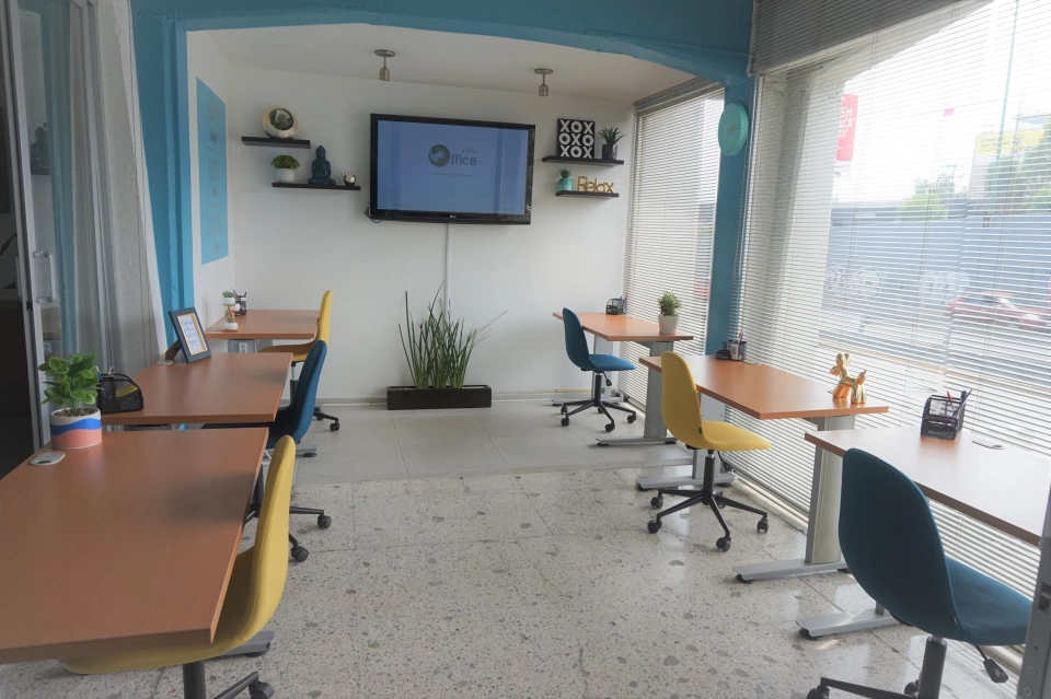 Renta oficina Coworking en Ciudad Satélite