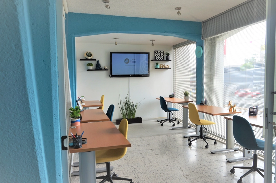 Renta tu oficina Coworking en Ciudad Satélite