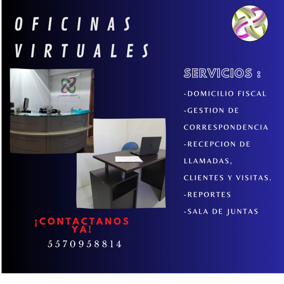 OFICINA VIRTUAL CON DOMICILIO FISCAL Y COMERCIAL EN EDOMEX