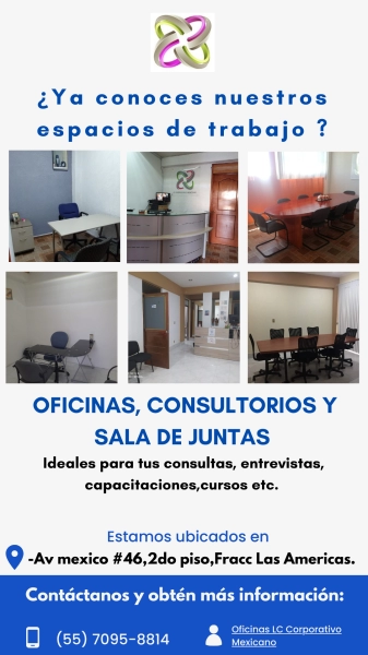 ESPACIOS DE TRABAJO AMUEBLADOS PARA TI 