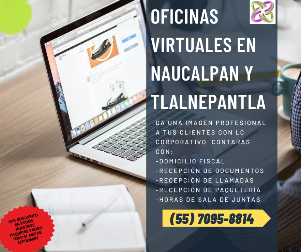 TENEMOS OFICINAS VIRTUALES DISPONIBLES