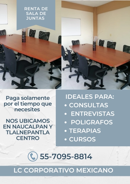   ADQUIERE SALA DE JUNTAS - $100