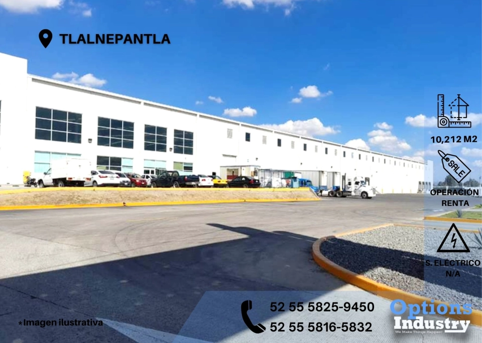 Disponibilidad inmediata de terreno industrial en Tlalnepant