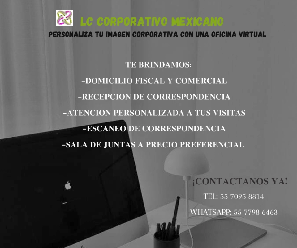  TENEMOS OFICINAS VIRTUALES DISPONIBLES