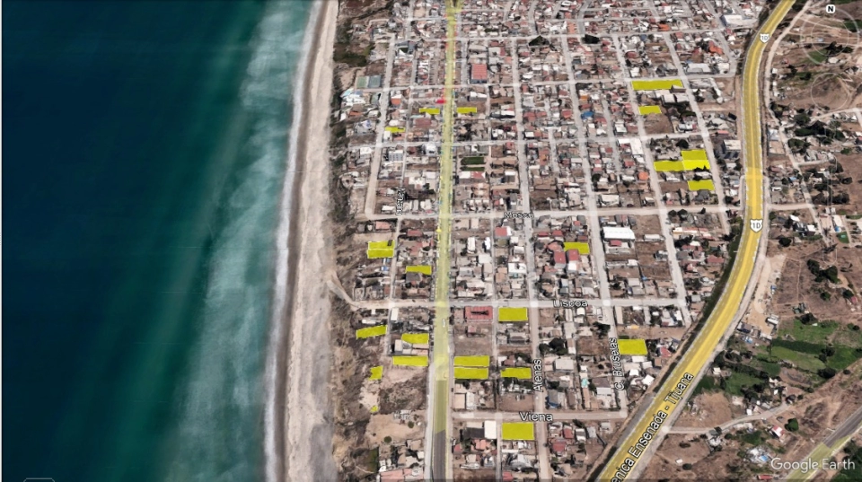 Venta de 25 lotes en Playas de Tijuana, Tijuana, 12416m2