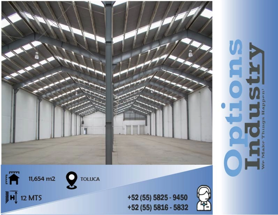 Warehouse for rent in Toluca