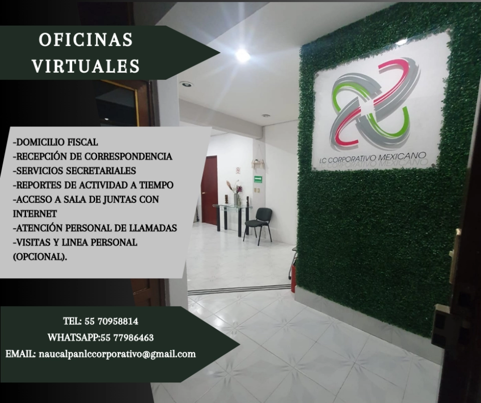 ALQUILA OFICINAS VIRTUALES A BUEN PRECIO Y SERVICIO PARA TI