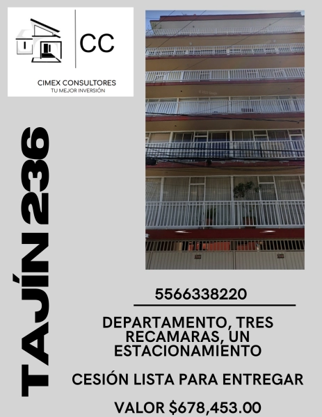 Departamento en venta