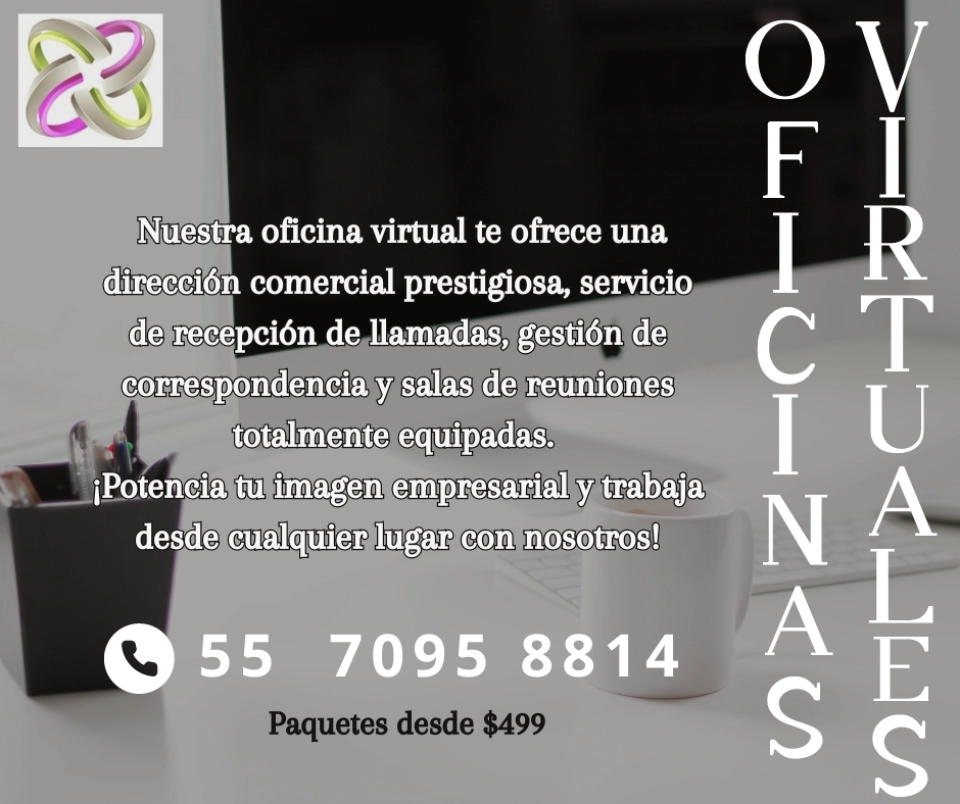 PONEMOS A SU DISPOSICION OFICINAS VIRTUALES DESDE $499