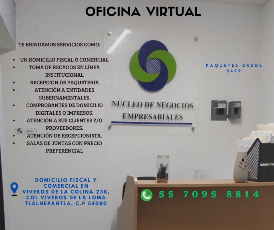 OBTEN TU DOMICILIO FISCAL EN TLALNEPANTLA