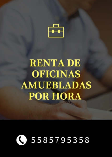 RENTA UNA OFICINA POR HORA PARA PROFESIONALES!