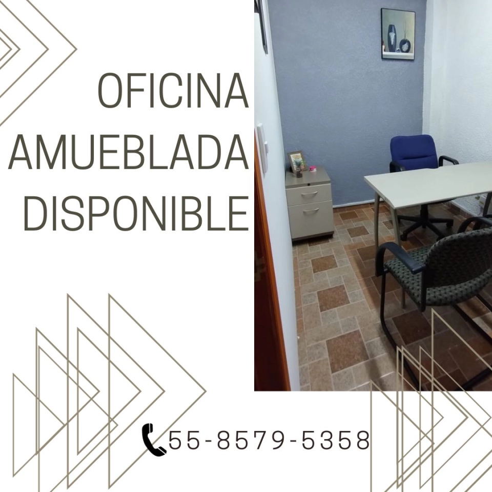 RENTA UNA OFICINA PRIVADA A BUEN PRECIO EN NAUCALPAN!