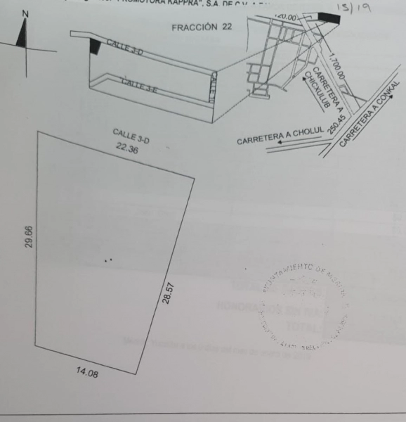 VENTA DE TERRENO EN  PRIVADA VIDA VERDE EN CHOLUL