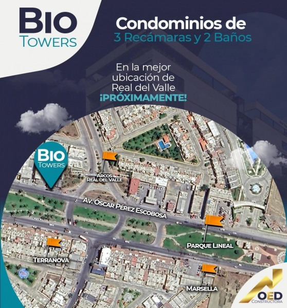 Condominio de lujo Bio Towers