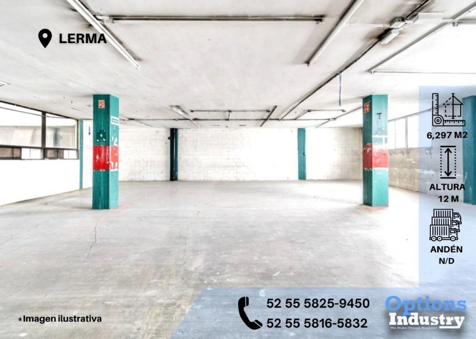 Increíble nave industrial en Lerma para rentar