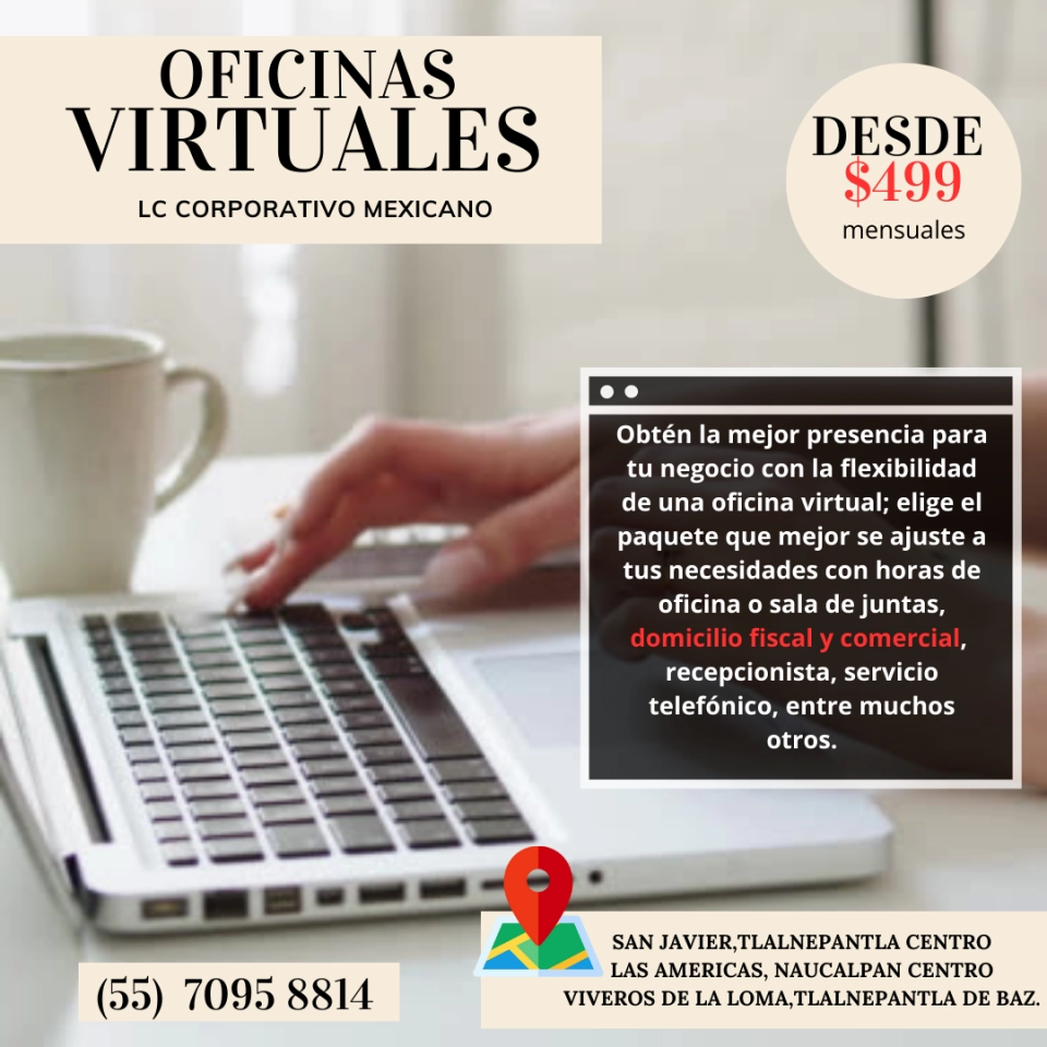 OFICINAS VIRTUALES TRABAJA CON NUESTRO CORPORATIVO