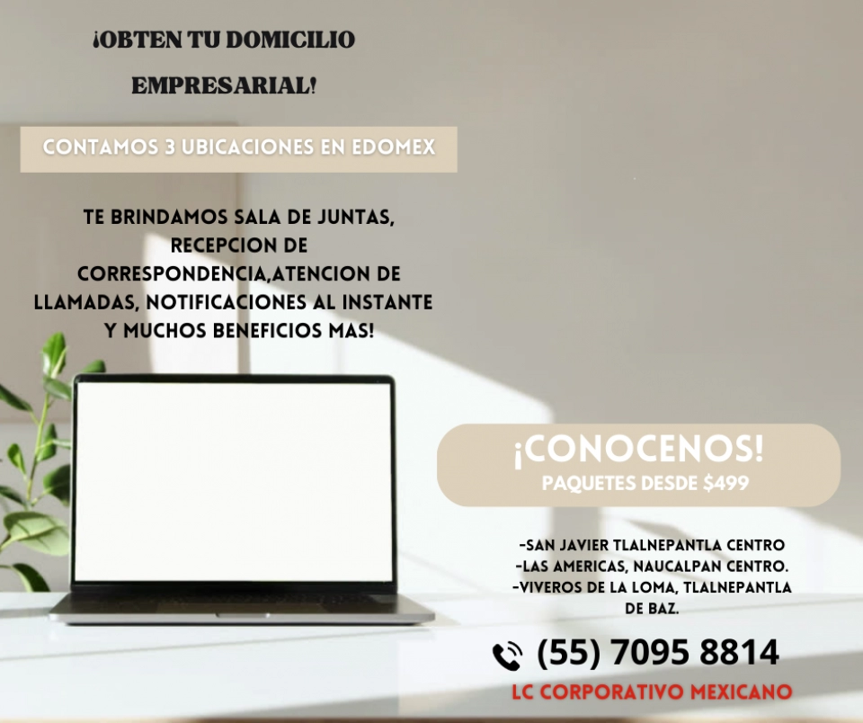 DOMICILIO FISCAL EN NAUCALPAN