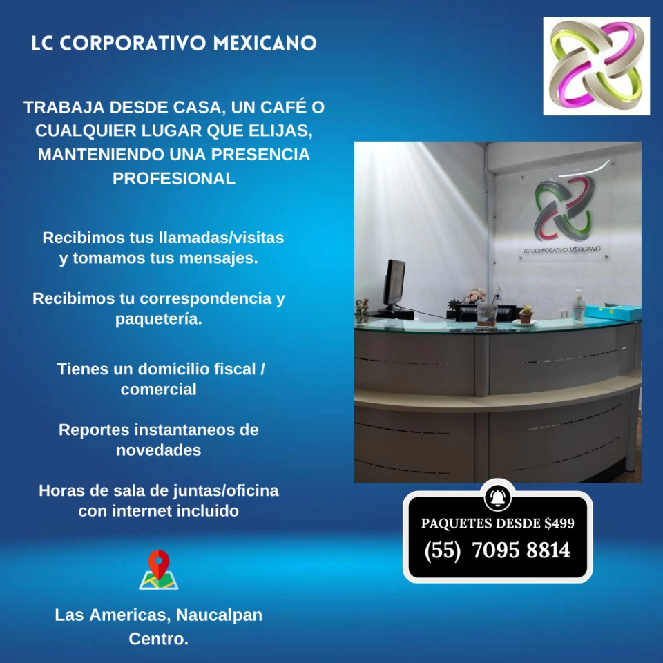 TU OFICINA VIRTUAL EN NAUCALPAN