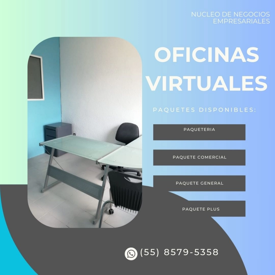 RENTA DE OFICINAS VIRTUALES ECONOMICAS! 