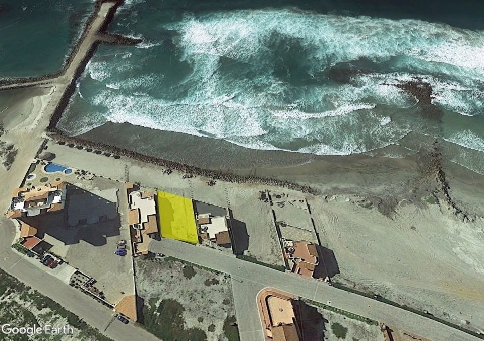 Venta de Terreno frente al mar, La Salina, Ensenada,617.52m2