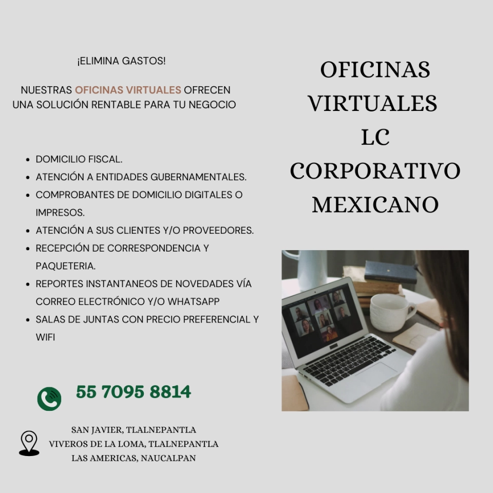 OFICINAS VIRTUALES ¡SOMOS TU MEJOR OPCION!