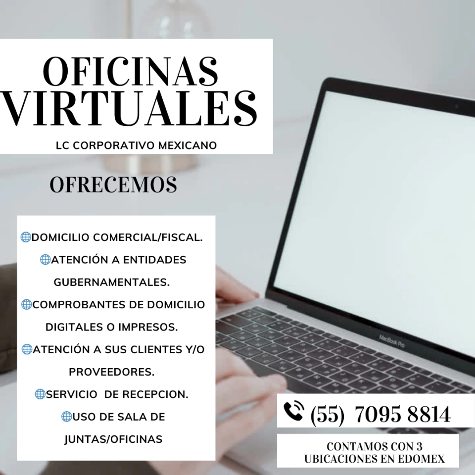 NUESTRAS OFICINAS VIRTUALES EN TLALNEPANTLA CENTRO