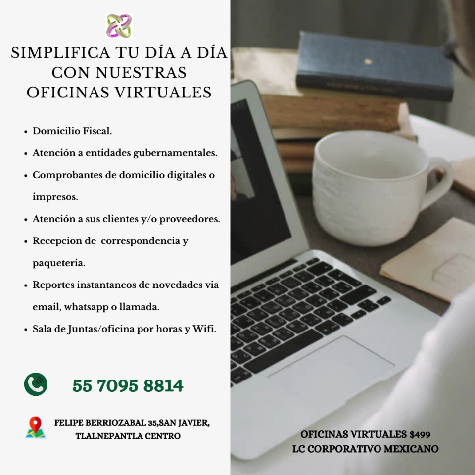 TRANSFORMA TU MANERA DE TRABAJAR , OFICINAS VIRTUALES