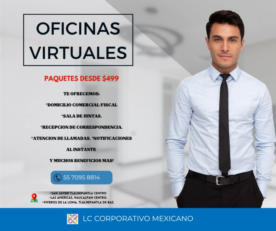 OFICINAS VIRTUALES ¡SOMOS TU MEJOR OPCION!