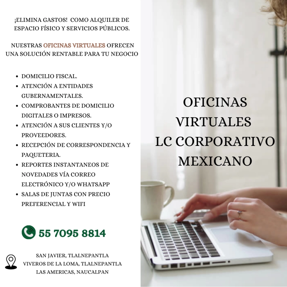 OFICINAS VIRTUALES ¡TU MEJOR OPCION!