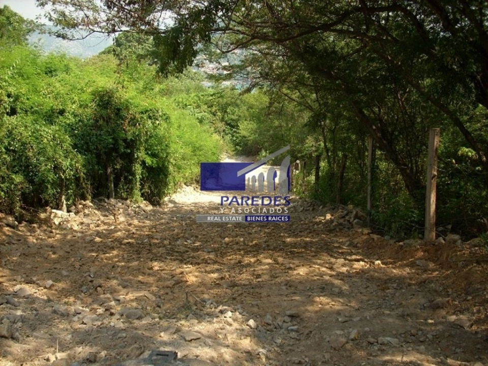 T524 Terreno en venta Cerro del Almacén Zihuatanejo