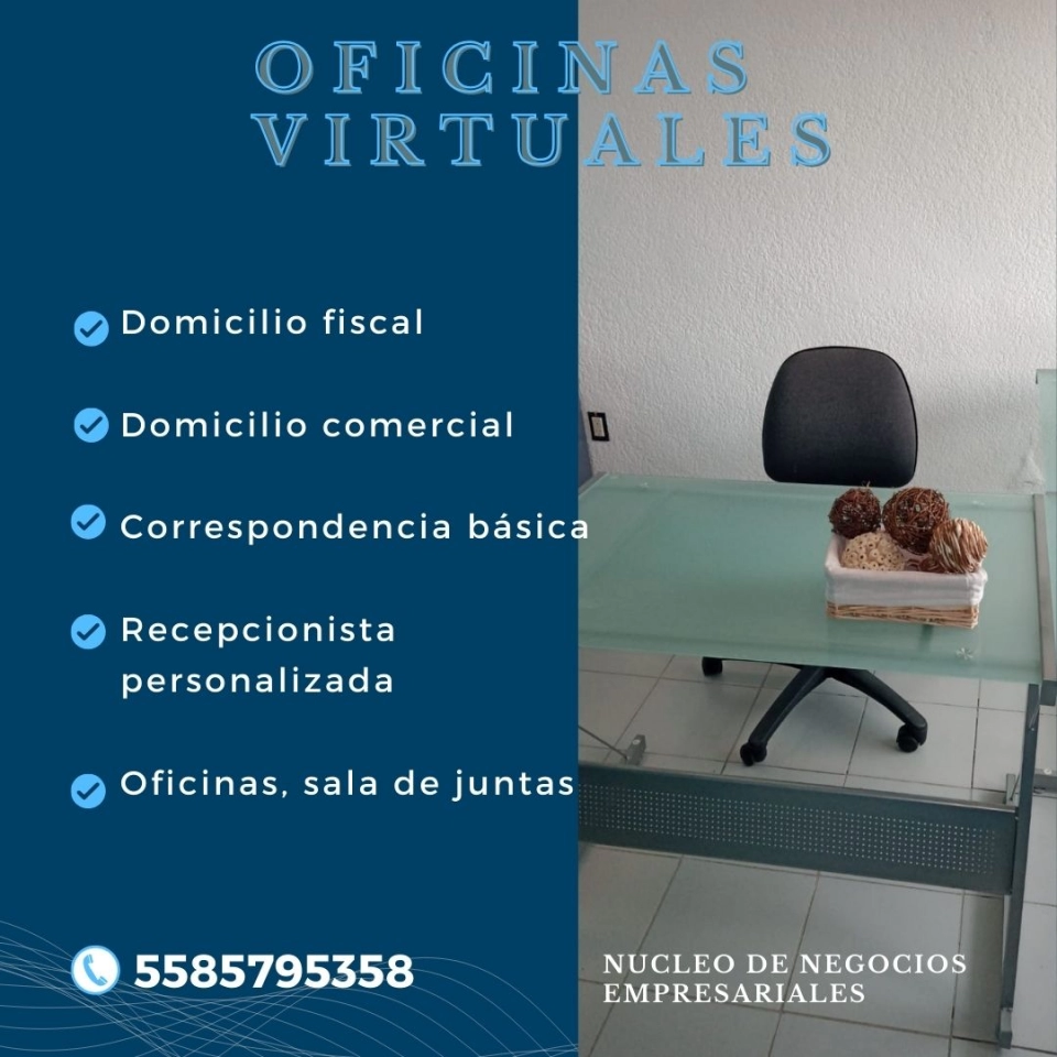 OFICINA VIRTUAL EN EDOMEX ECONOMICA 