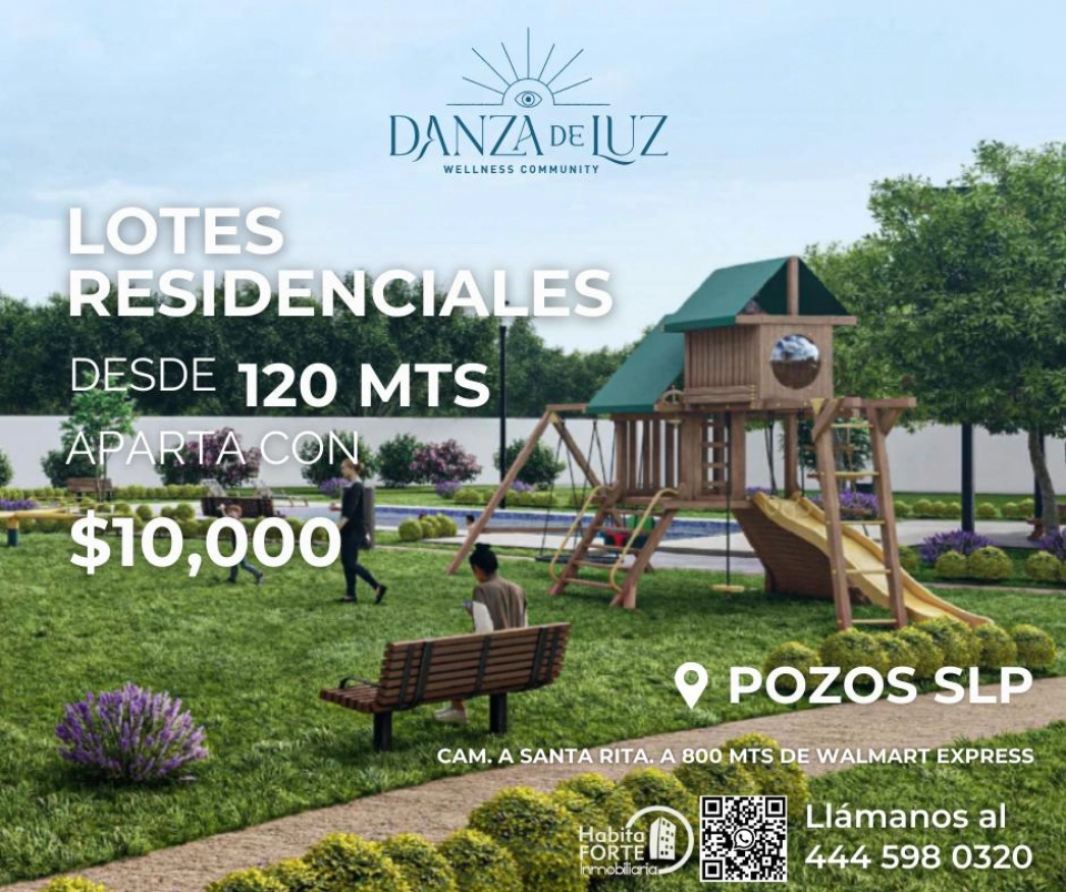 LOTES RESIDENCIALES EN POZOS SLP