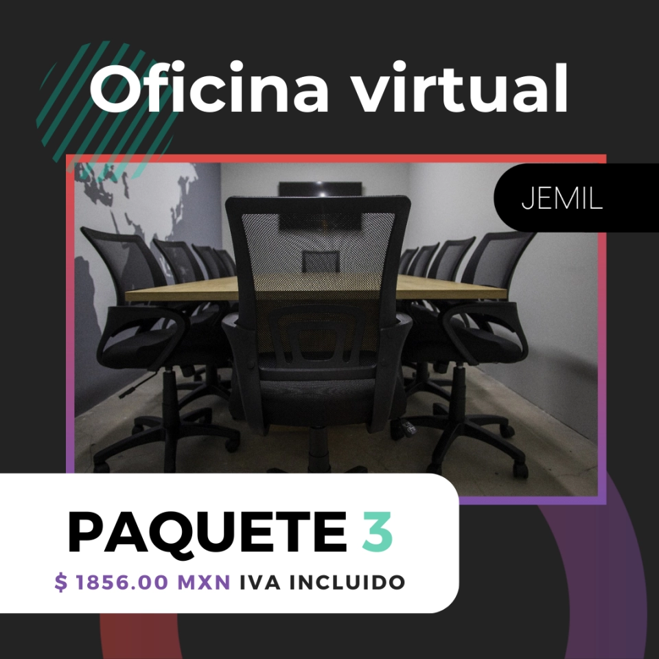 Oficinas virtuales CDMX y estado de México / Paquete 3