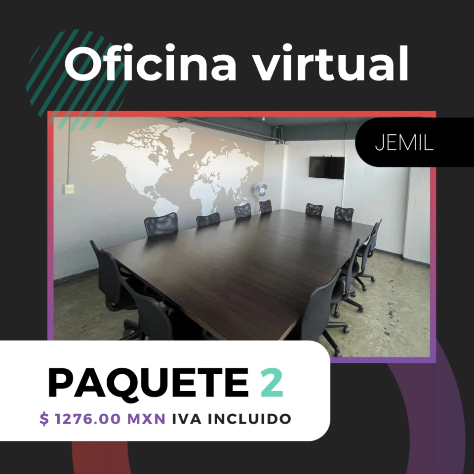 Oficinas virtuales CDMX y estado de México / Paquete 2