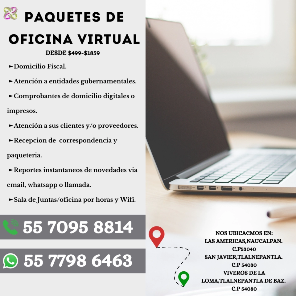 ¡TU OFICINA VIRTUAL, HOY!