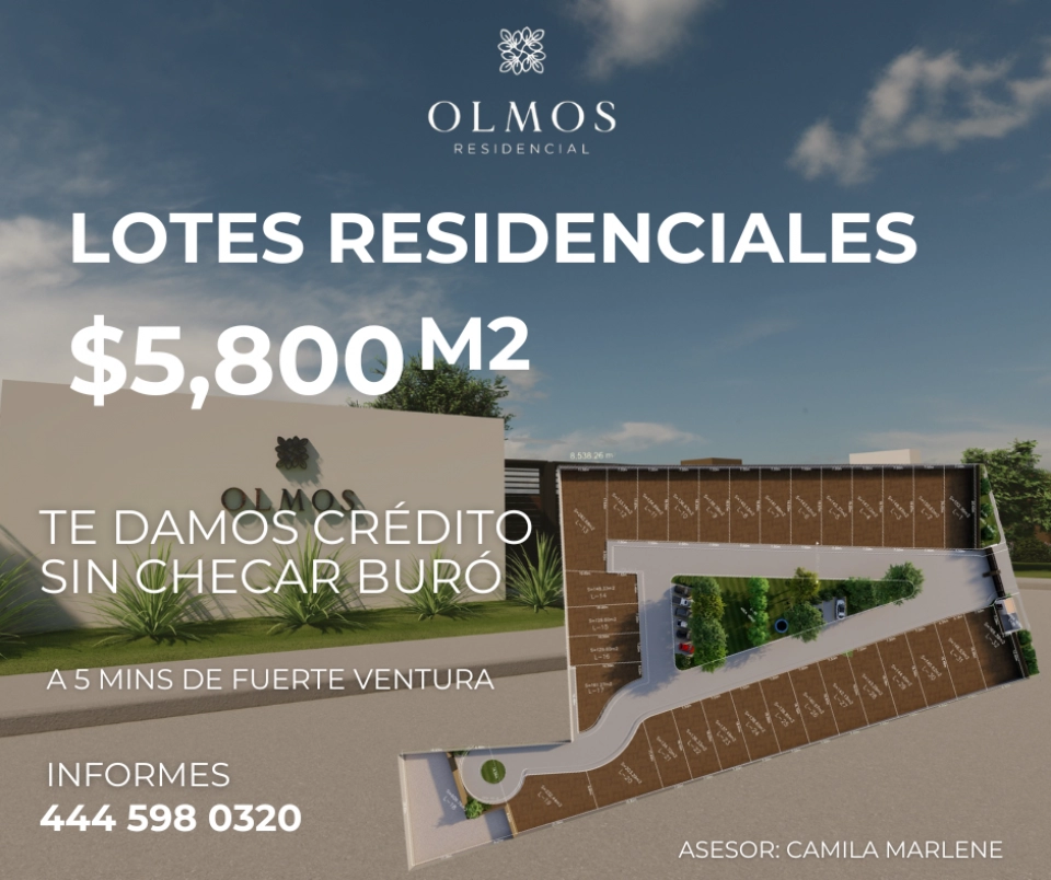 Lotes en Olmos Residencial